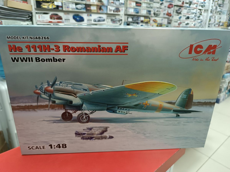 48266 He 111H-3 ВВС Румынии, Бомбардировщик II МВ