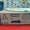 3703 Rolls-Royce Phantom II 1:24 Italeri