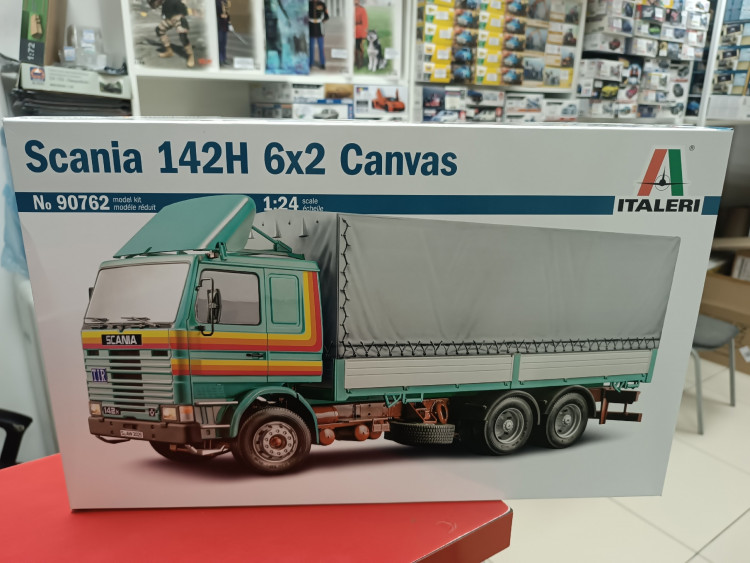 90762ИТ Грузовик 142H 6x2 брезентовый
