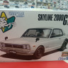 06590 Nissan Skyline 2000GT-R 1970 (White) сборка без клея