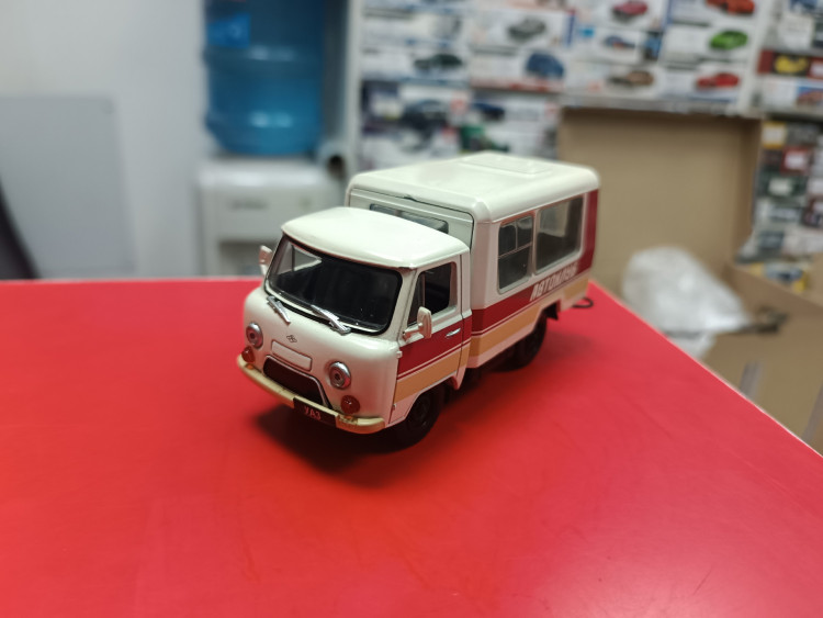 Автомобиль на Службе №55 УАЗ-3303 (Т12.01) Автоклуб  1:43 Deagostini