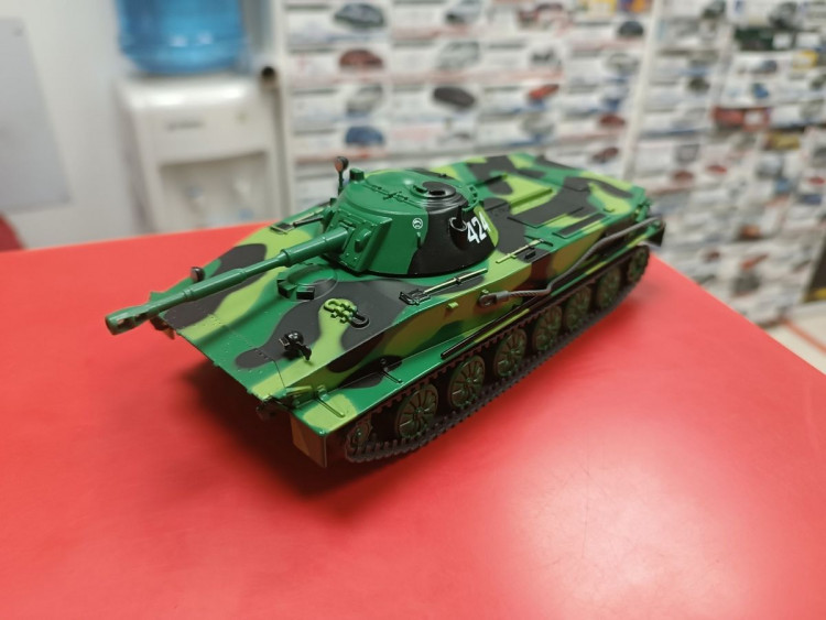 Наши Танки №9, ПТ-76 без упаковки 1:43 Modimio