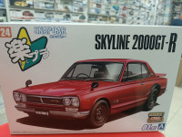 06591 Nissan Skyline 2000GT-R 1970 (Red) сборка без клея