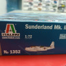 1352 SUNDERLAND Mk.III  1:72 Italeri 