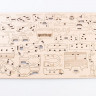 11014  КАМАЗ-5490 седельный тягач Сборная модель Baumi 1:35