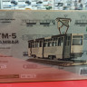 12111 Сборная модель КТМ-5 трамвай Baumi 1:43 