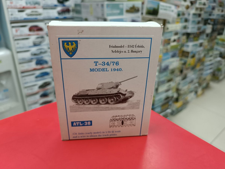 ATL-35-38 ТРАКИ СБОРНЫЕ (ЖЕЛЕЗНЫЕ) ДЛЯ ТАНКА 34/76 1:35 FRIULMODEL