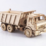 11014  КАМАЗ-6520 самосвал ранняя кабина Сборная модель Baumi 1:35