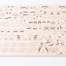 11014  КАМАЗ-6520 самосвал ранняя кабина Сборная модель Baumi 1:35