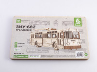 12103 Сборная модель ЗИУ-682 троллейбус Baumi 1:43 