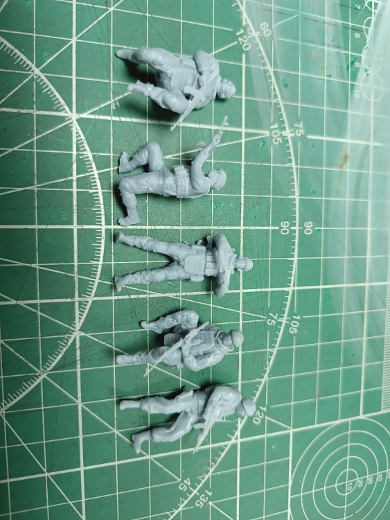 Бойцы СВО 1:43 Смола 3D-печать