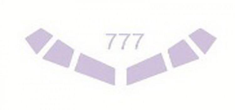 Boeing 777 Eastern Express набор окрасочных масок 14015