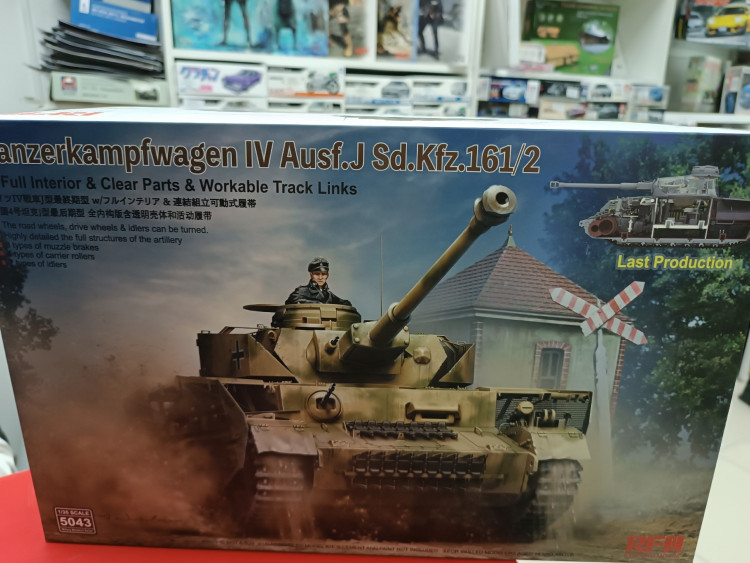 5043 Немецкий средний танк Pz.Kpfw. IV Ausf. J Last Production с полным интерьером