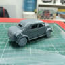 Steyr Type 1500 с поднятым тентом 1:43