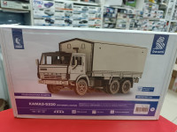11010 КАМАЗ-5320 бортовой с тентом Сборная модель Baumi 1:35