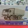 11027 Сборная модель КАМАЗ-53501 бортовой с тентом Baumi 1:35
