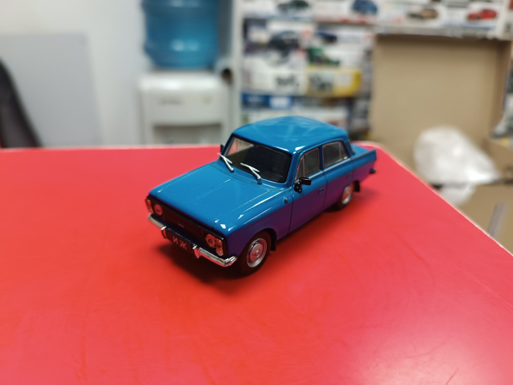 Автолегенды СССР №85 ИЖ-412-028 1:43 Deagostini