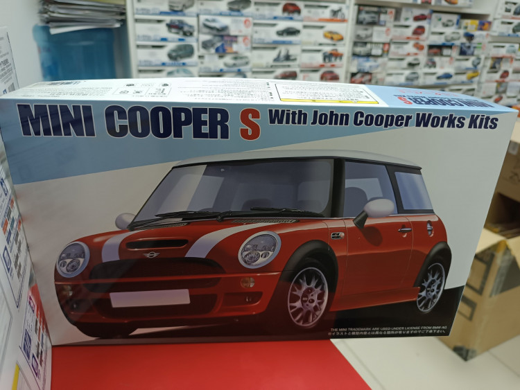 FU12688 Mini Cooper S John Cooper Works 1:24 Fujimi