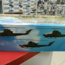 32062 AH-1G Cobra вертолет с американскими вертолетчиками (война во Вьетнаме)