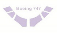 Boeing 747-400 (По прототипу) набор окрасочных масок Revell 14413