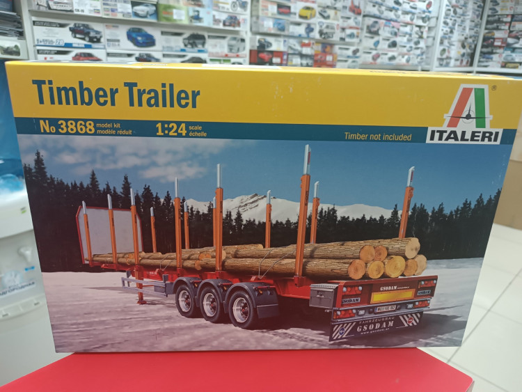 3868ИТ  TIMBER TRAILER 