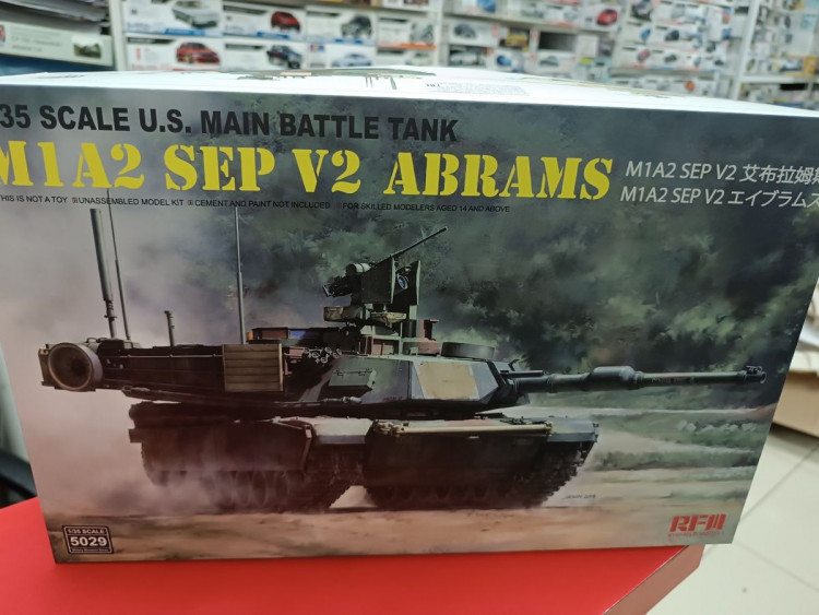 5029 Американский танк M1A2 sep V2 ABRAMS