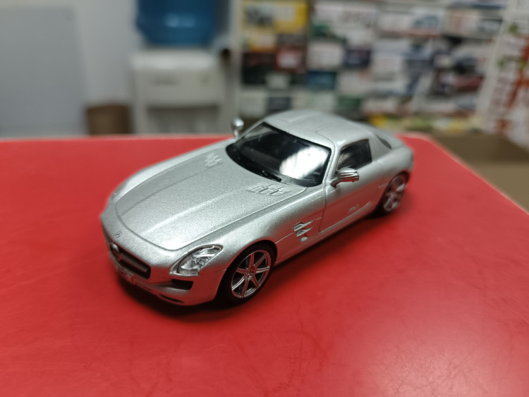 Суперкары №14 Mercedes SLS AMG 1:43 Deagostini