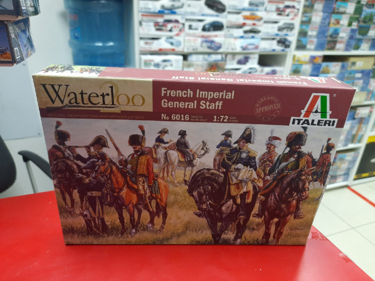 6016ИТ French General Staff (Napoleonic Wars) 1:72 Italeri