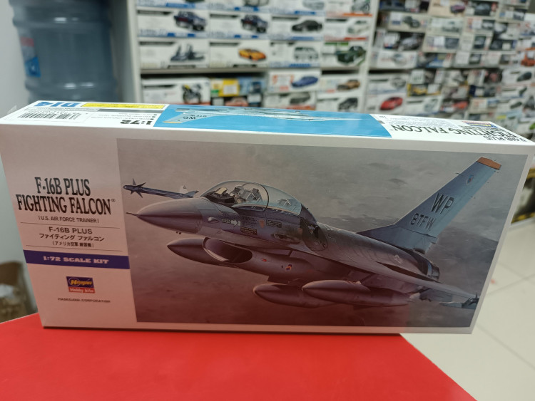 00444 Учебный самолет ВВС США F-16B PLUS F.F.
