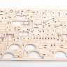 12201 Сборная модель К-700 Трактор Baumi масштаб 1:43 