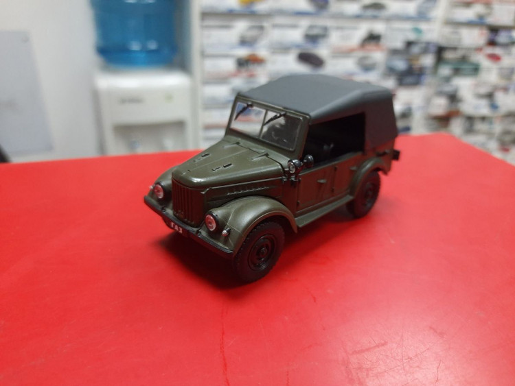 Автолегенды СССР ГАЗ 69 А  1:43 Deagostini