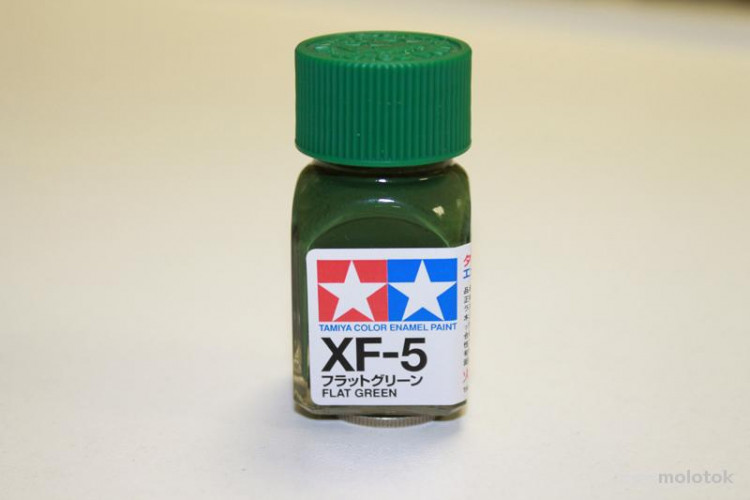XF-5 Flat Green эмаль
