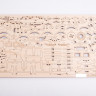 12016 Сборная модель самосвала ММЗ-555 Baumi 1:43