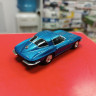 Суперкары №77 Chevrolet Corvette Stingray 1963 1:43 Deagostini 
