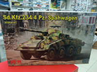 5118 Бронеавтомобиль Sd.Kfz.234/4 Pz.Spähwagen с полным интерьером