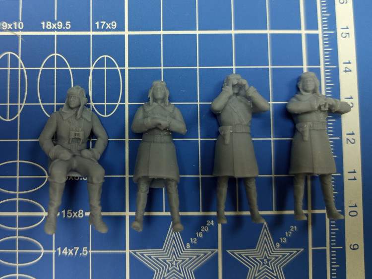 Советские танкисты Зима 1:43  Смола