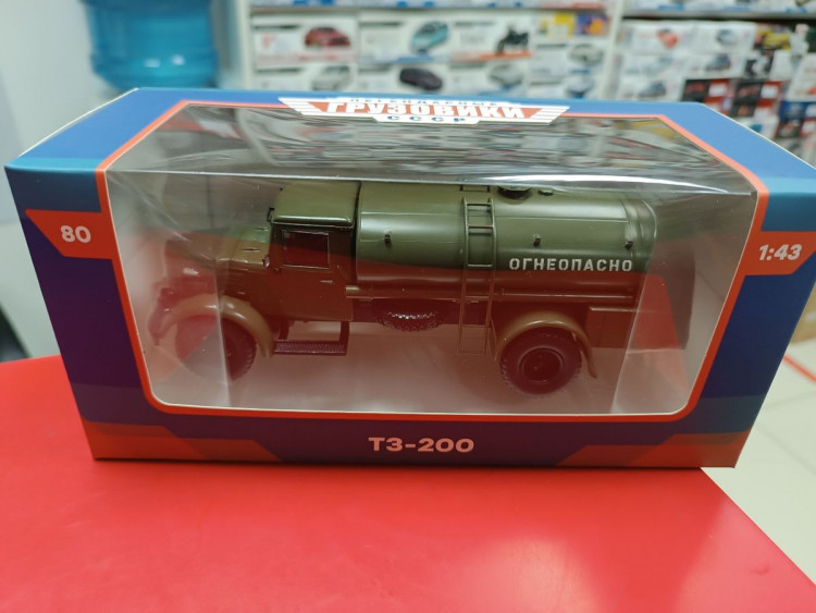 Легендарные грузовики СССР №80, ТЗ-200 1:43 Modimio