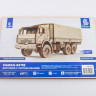 12012 Сборная модель КАМАЗ-43118 бортовой с тентом Baumi 1:43