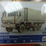 12012 Сборная модель КАМАЗ-43118 бортовой с тентом Baumi 1:43