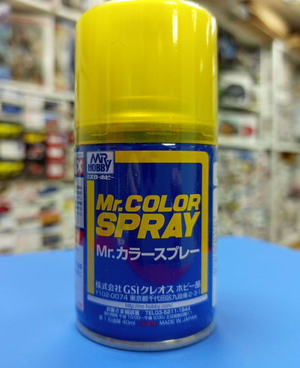 S 48 Краска MR.HOBBY, CLEAR YELLOW, Лак глянцевый, 100 мл