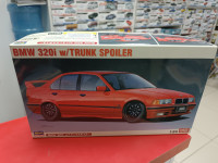 20592 BMW 320i w/TRUNK SPOILER  (Limited Edition) 1:24 Hasegawa 