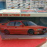 20592 BMW 320i w/TRUNK SPOILER  (Limited Edition) 1:24 Hasegawa 