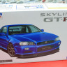 Aoshima 1:24 06557 Nissan Skyline R34 Spec II (Bayside Blue)