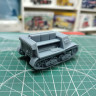 Легкий полубронированный артиллерийский тягач Т-20 «Комсомолец» 1:43