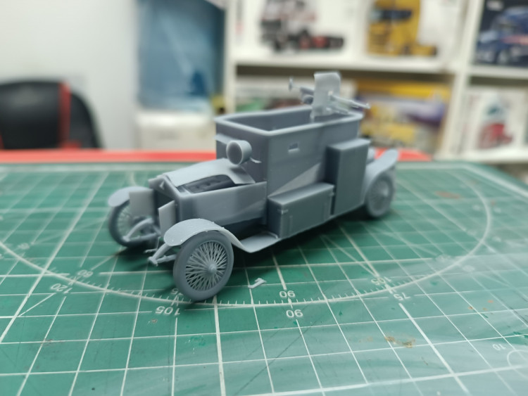 Бронеавтомобиль Minerva (Бельгия) 1:43