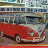 21210 VW MICRO BUS 23-WINDOW 1:24 Hasegawa