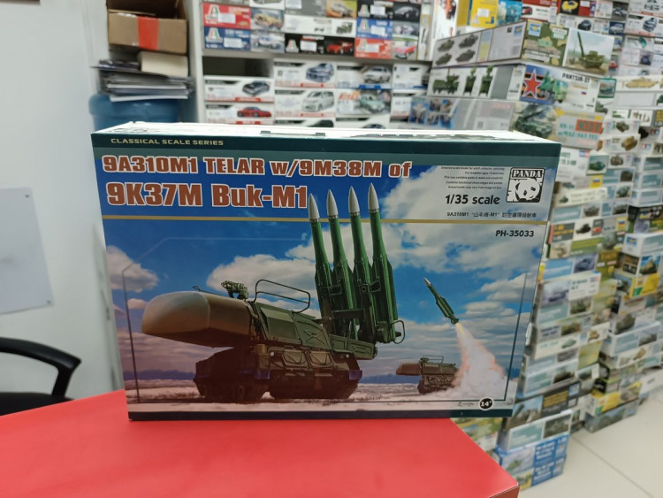 PH35033 9A310M1 TELAR W/9M38M OF 9K37M BUK-M1 (МЕТАЛ. ТРАКИ) 1:35 PANDA