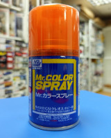 S 49 Краска MR HOBBY, CLEAR ORANGE, Лак глянцевый, 100 мл