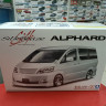 05873 Toyota Alphard Silk Blaze MNH/ANH10/15W 1:24 Aoshima