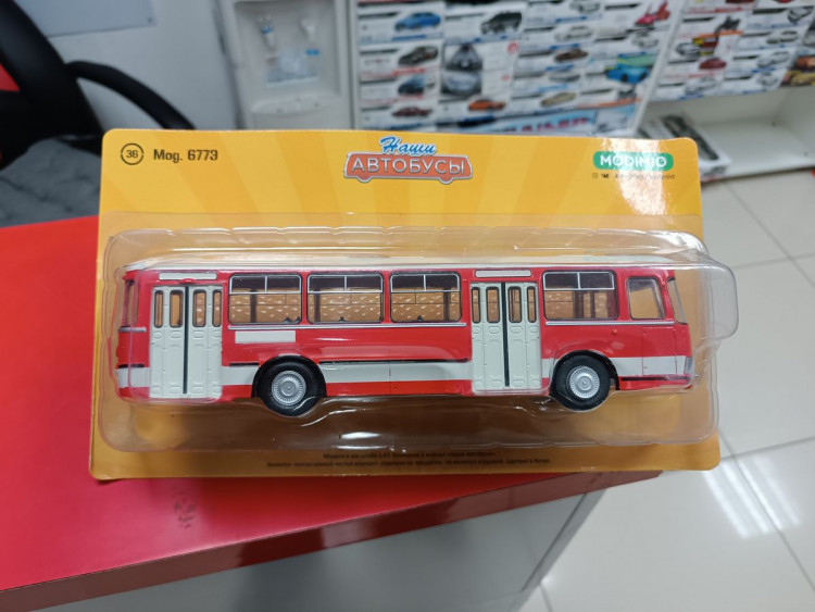 Наши Автобусы №36, ЛиАЗ-677Э 1:43 Modimio